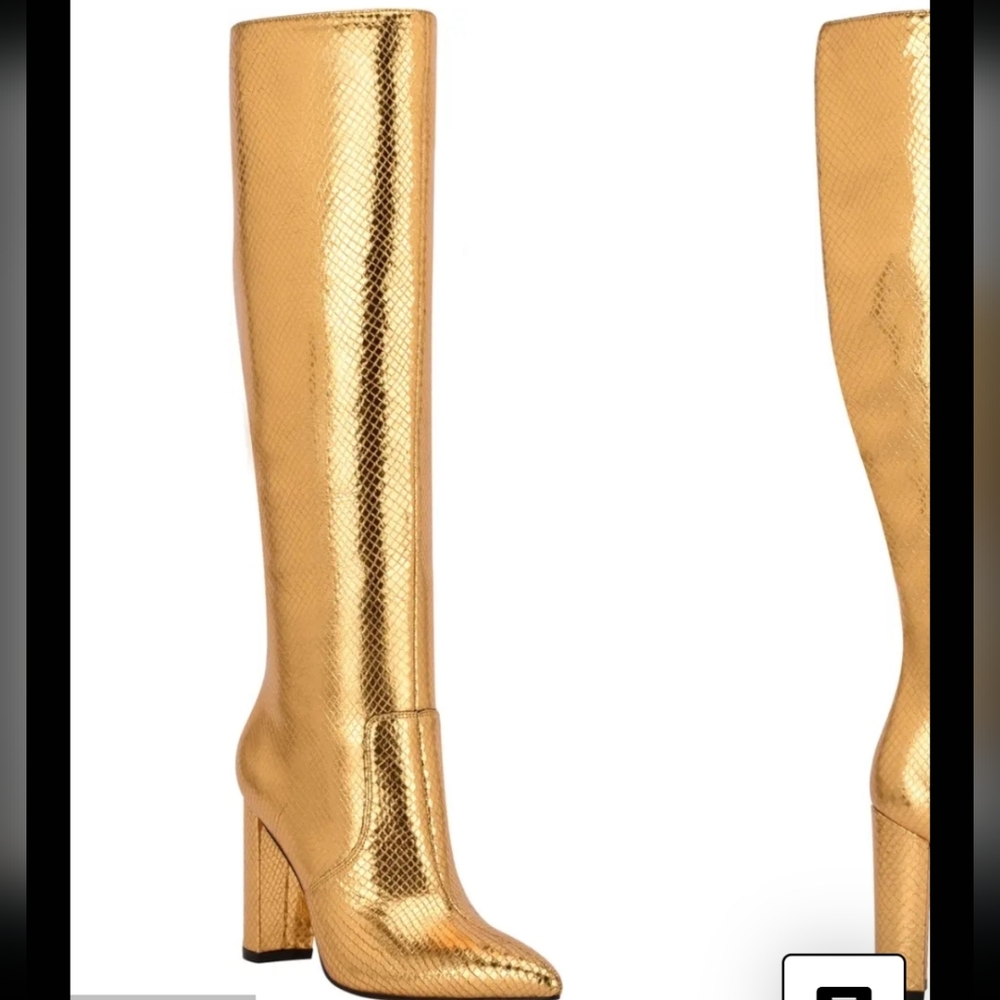 GIANCARLO HEELED BOOTMARC FISHER LTD NWB